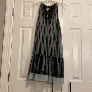 NWT Max Studio Black and White Sleeveless Dress